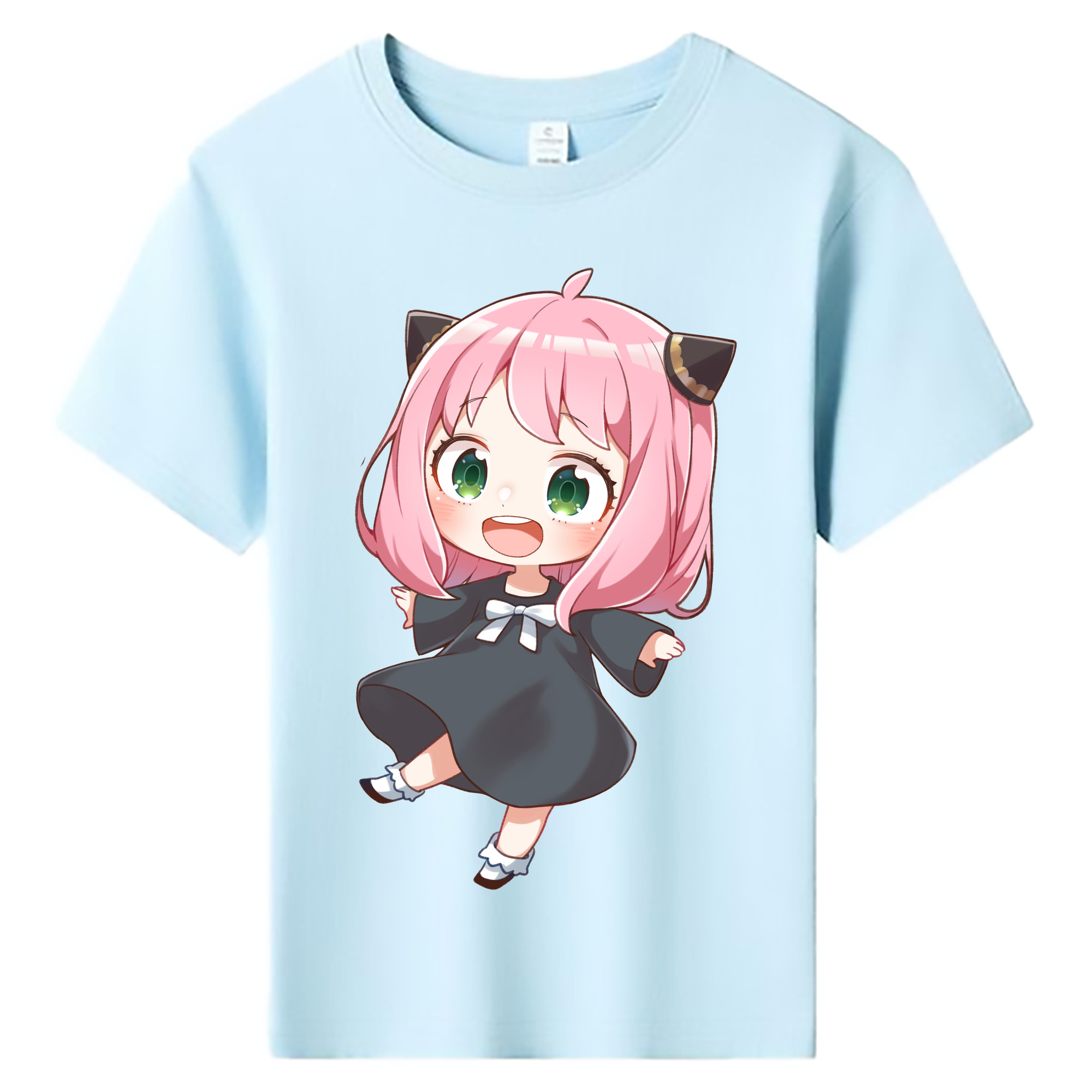 （画像用） SPY×FAMILY间谍家家酒 綿100％キッズTシャツ（フロントプリント）